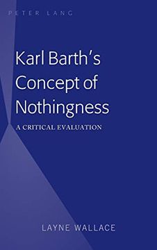 portada Karl Barth'S Concept of Nothingness; A Critical Evaluation (in English)