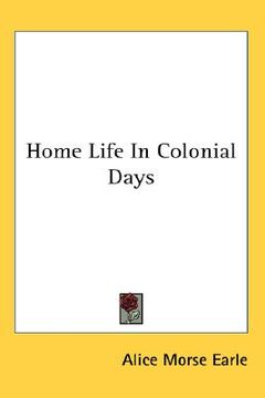 portada home life in colonial days