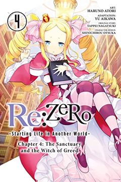 portada Re: Zero -Starting Life in Another World-, Chapter 4: The Sanctuary and the Witch of Greed, Vol. 4 (Manga) (Re: Zero -Starting Life in Another World-, 4) (in English)