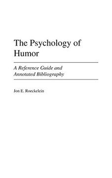 portada The Psychology of Humor: A Reference Guide and Annotated Bibliography (en Inglés)