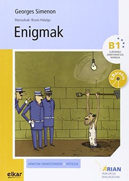 portada Enigmak (+CD audioa): Arian B1. Irakurgaiak (Arian irakurgaiak)