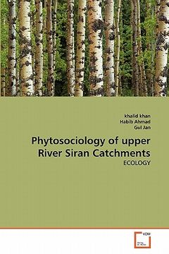 portada phytosociology of upper river siran catchments (en Inglés)