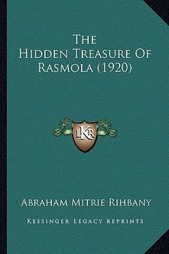 portada the hidden treasure of rasmola (1920) (en Inglés)
