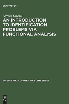 portada An Introduction to Identification Problems via Functional Analysis (Inverse and Ill-Posed Problems Series) (in English)