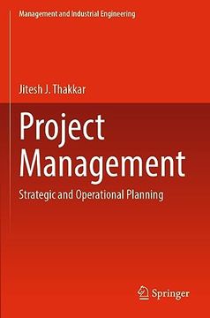 portada Project Management: Strategic and Operational Planning (en Inglés)
