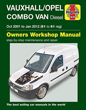 portada Vauxhall/Opel Combo Diesel Van Owners Workshop Manual 2001-2