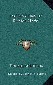 portada impressions in rhyme (1896) (en Inglés)