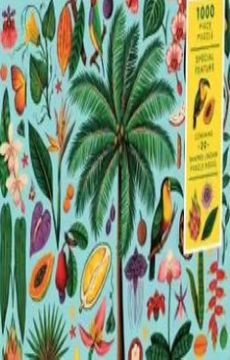 portada Galison Tropics Puzzle, 1000 Pieces, 27” x 20” – Difficult Jigsaw Puzzle Featuring Colorful, Tropical Artwork and Unique Shaped Pieces – Thick, Sturdy Pieces, Challenging Family Activity (en Inglés)