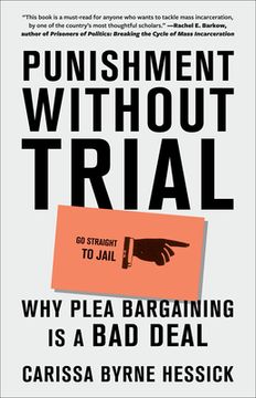 portada Punishment Without Trial: Why Plea Bargaining is a bad Deal (en Inglés)