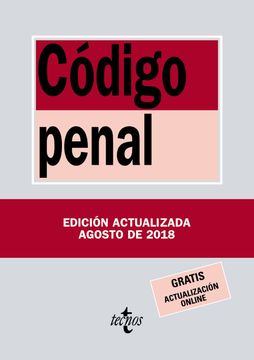 portada Codigo Penal: Ley Organica 10/1995, de 23 de Noviembre (24ª Ed. )