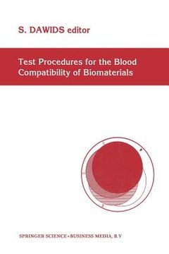 portada Test Procedures for the Blood Compatibility of Biomaterials (en Inglés)