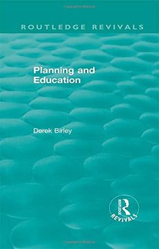 portada Routledge Revivals: Planning and Education (1972) (en Inglés)