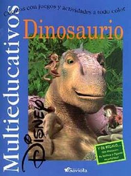 portada Dinosaurio: Cuentos con juegos y actividades a todo color. (Multieducativos Disney) (in Spanish)