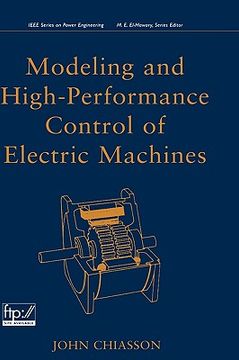 portada modeling and high performance control of electric machines (en Inglés)