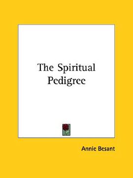 portada the spiritual pedigree (en Inglés)