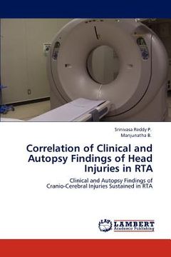 portada correlation of clinical and autopsy findings of head injuries in rta (en Inglés)