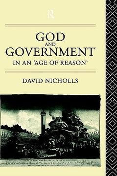 portada god and government in an "age of reason" (en Inglés)
