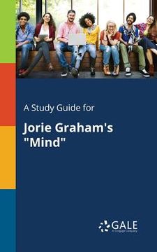 portada A Study Guide for Jorie Graham's "Mind" (en Inglés)