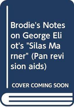portada Brodie's Notes on George Eliot's Silas Marner (Pan Revision Aids) (en Inglés)