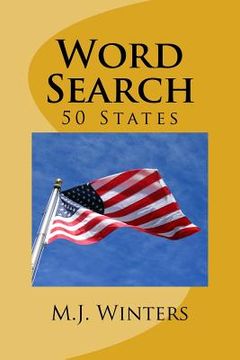 portada Word Search: 50 States in USA: Search your state! (en Inglés)