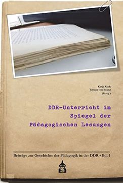 portada Ddr-Unterricht im Spiegel der Pädagogischen Lesungen (en Alemán)