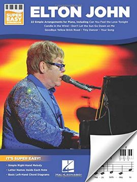 portada Elton John - Super Easy Songbook 