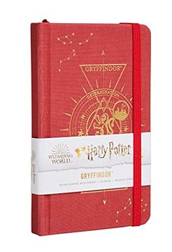 portada Harry Potter: Gryffindor Constellation Ruled Pocket Journal (hp Constellation) (en Inglés)