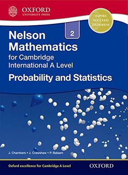 portada Probability and Statistics 2 for Cambridge a Level. By Janet Crawshaw, Joan Chambers 