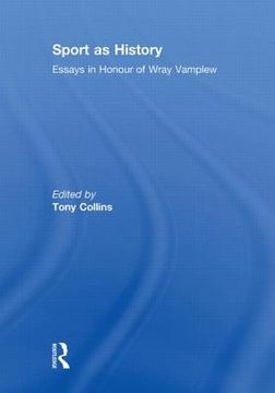 portada sport as history: essays in honour of wray vamplew (en Inglés)