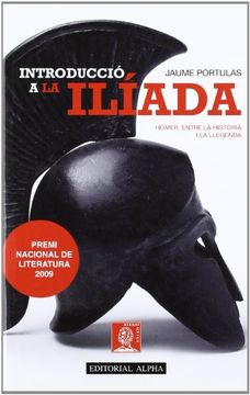 portada Introduccio a la Iliada. Premio Nacional de Literatura Catalana 2009