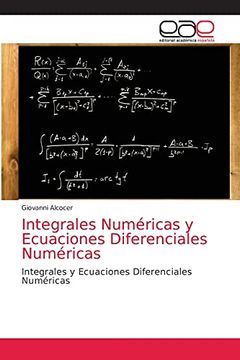 portada Integrales Numéricas y Ecuaciones Diferenciales Numéricas: Integrales y Ecuaciones Diferenciales Numéricas