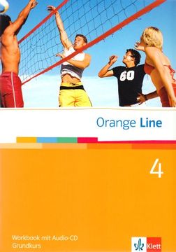 portada Orange Line 4. Grundkurs Klasse 8. Workbook mit Audio-Cd (en Inglés)