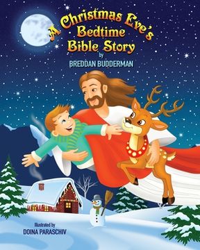 portada A Christmas Eve's Bedtime Bible Story (en Inglés)