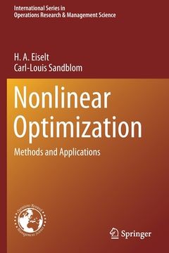 portada Nonlinear Optimization: Methods and Applications (en Inglés)