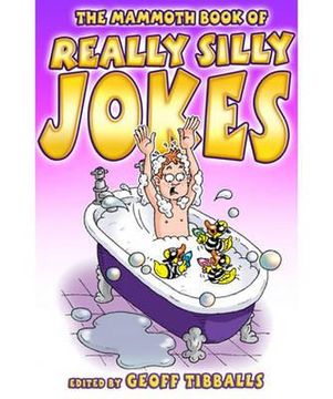 portada mammoth book of really silly jokes: humour for the whole family (en Inglés)