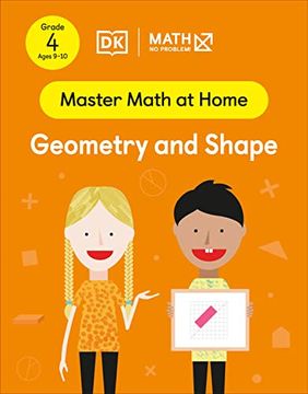 portada Math - no Problem! Geometry and Shape, Grade 4 Ages 9-10 (Master Math at Home) (en Inglés)