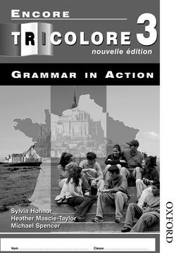portada Encore Tricolore Nouvelle 3 Grammar in Action Workbook Pack (X8): Grammar in Action Stage 3 (en Inglés)
