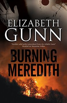portada Burning Meredith: A Mystery set in Montana (en Inglés)