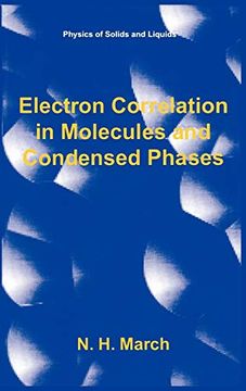portada Electron Correlation in Molecules and Condensed Phases (en Inglés)