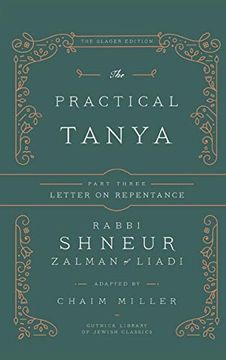 portada The Practical Tanya - Part Three - Letter on Repentance (en Inglés)