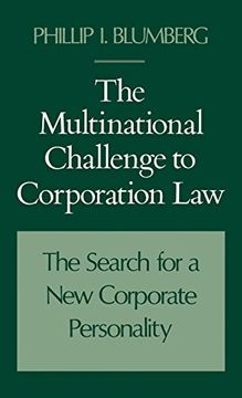 portada The Multinational Challenge to Corporation Law: The Search for a new Corporate Personality (en Inglés)