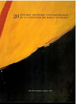 portada 20 Pintores Españoles en la Colección del Banco de España. Exposición en la Sala Amós Salvador de Logroño, en 1990.