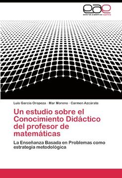 portada Un Estudio Sobre El Conocimiento Didactico del Profesor de Matematicas