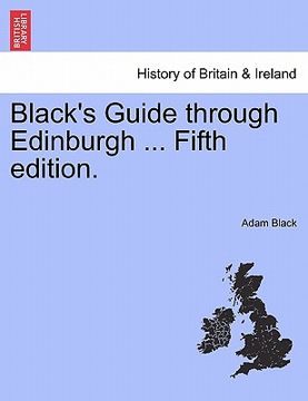 portada black's guide through edinburgh ... tenth edition (en Inglés)