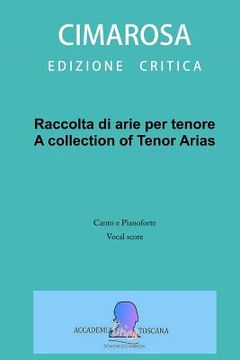 portada Raccolta di arie per tenore: A collection of Tenor arias (en Italiano)