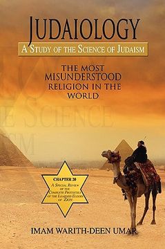portada judaiology,a study of the science of judaism: the most misunderstood religion in the world