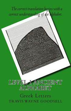 portada Level 1 Ancient Alphabet: Greek Letters (en Inglés)