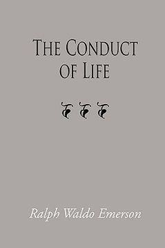 portada the conduct of life, large-print edition (in English)