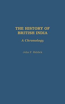 portada The History of British India: A Chronology (in English)