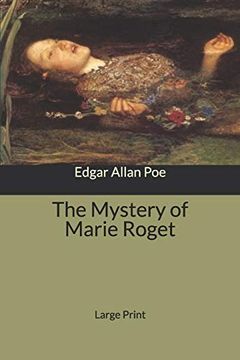 portada The Mystery of Marie Roget: Large Print 